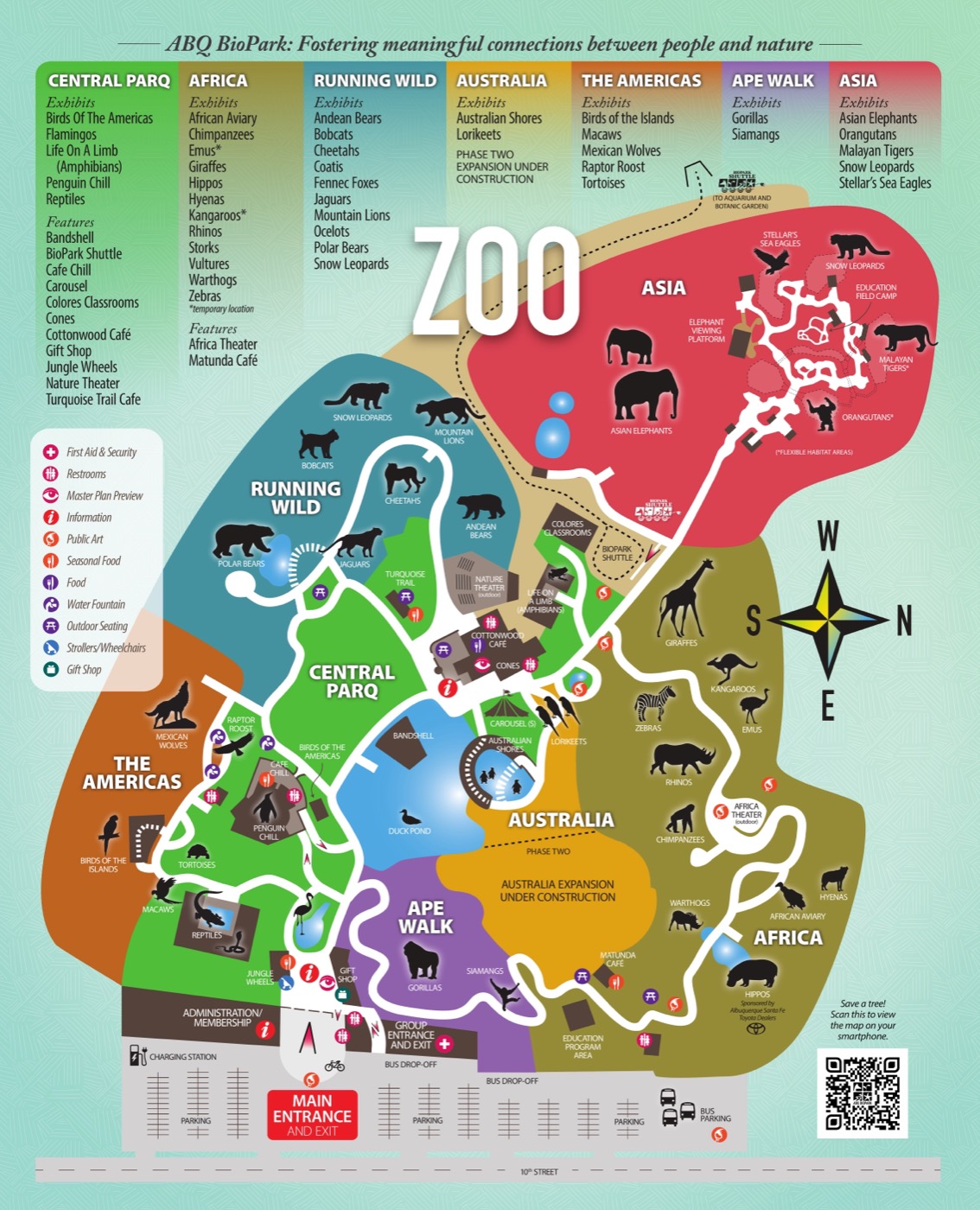 Visitor map preview