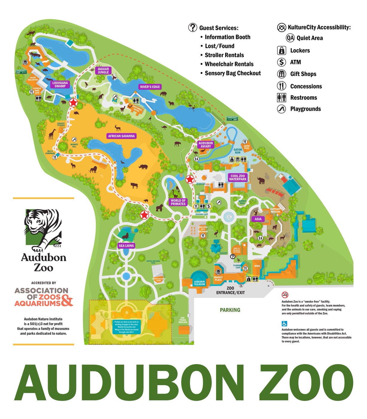 Visitor map preview
