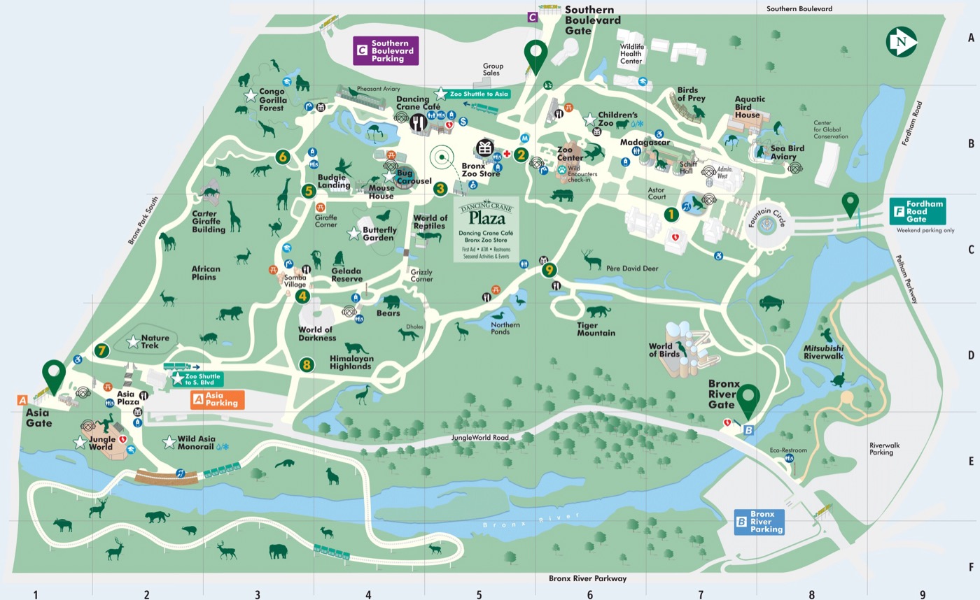 Visitor map preview