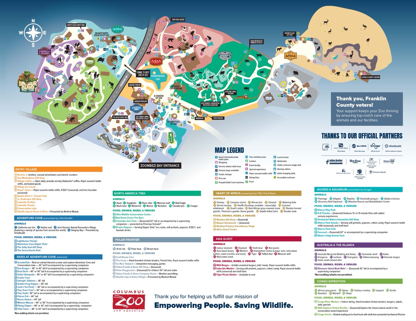 Visitor map preview