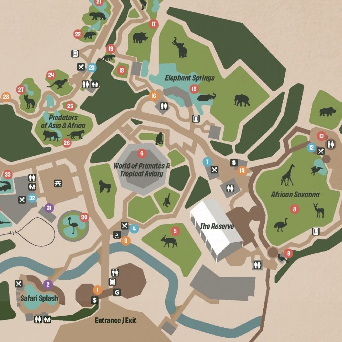 Visitor map preview