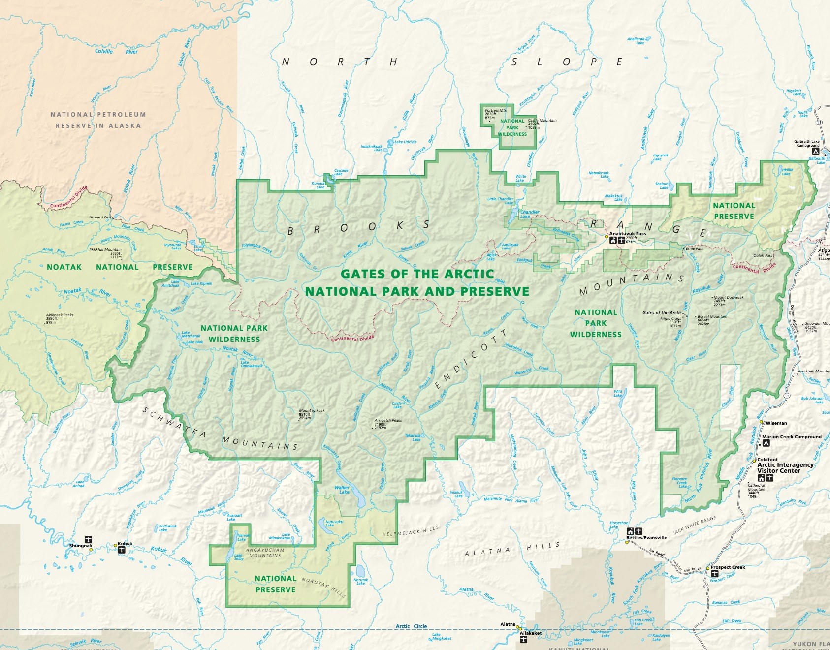 Visitor map preview