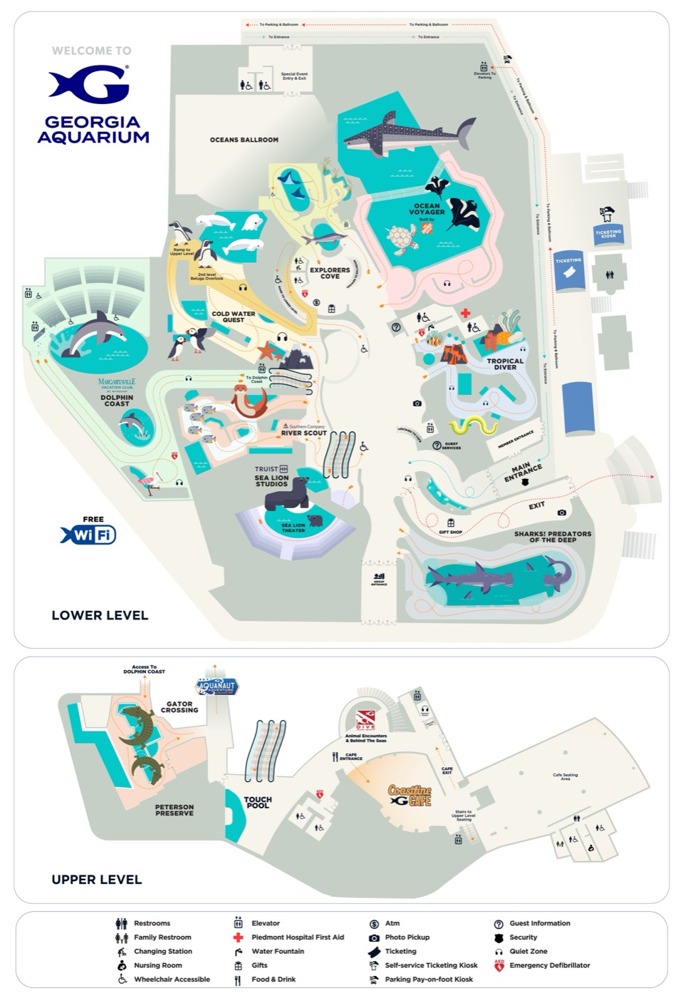 Visitor map preview