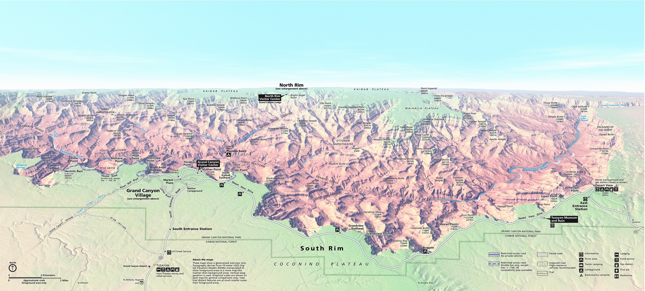 Visitor map preview