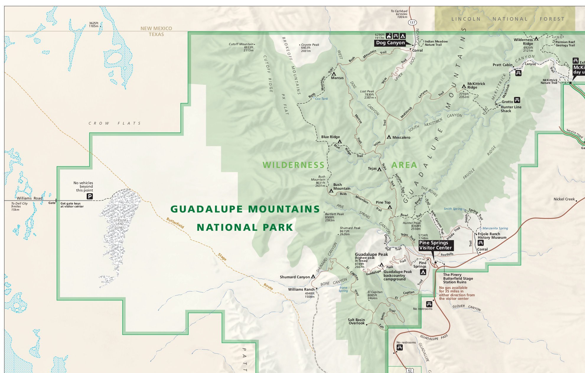 Visitor map preview