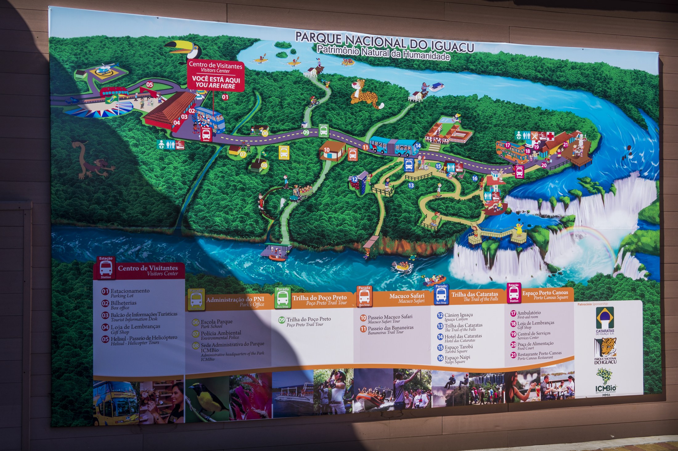 Visitor map preview
