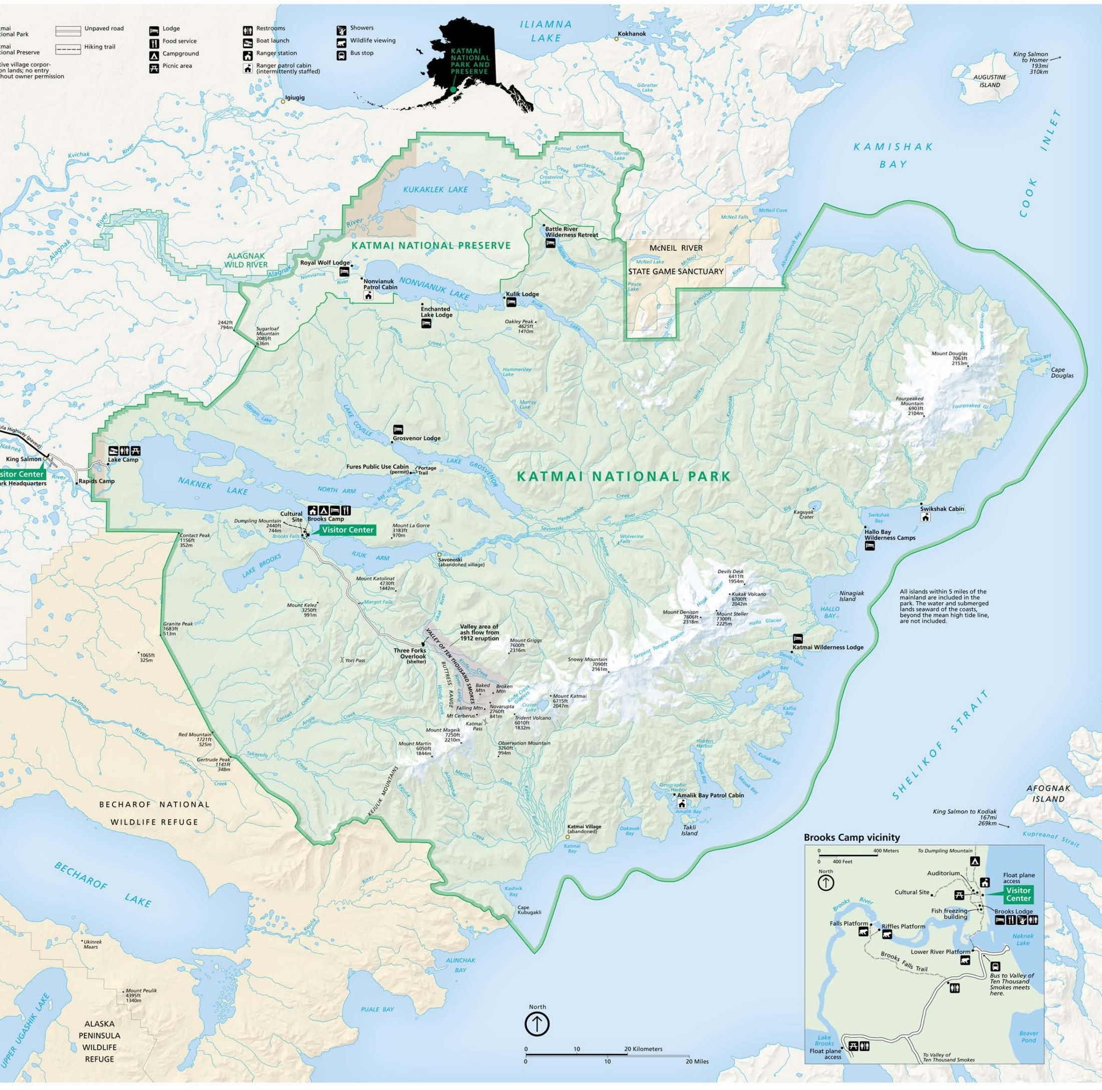 Visitor map preview