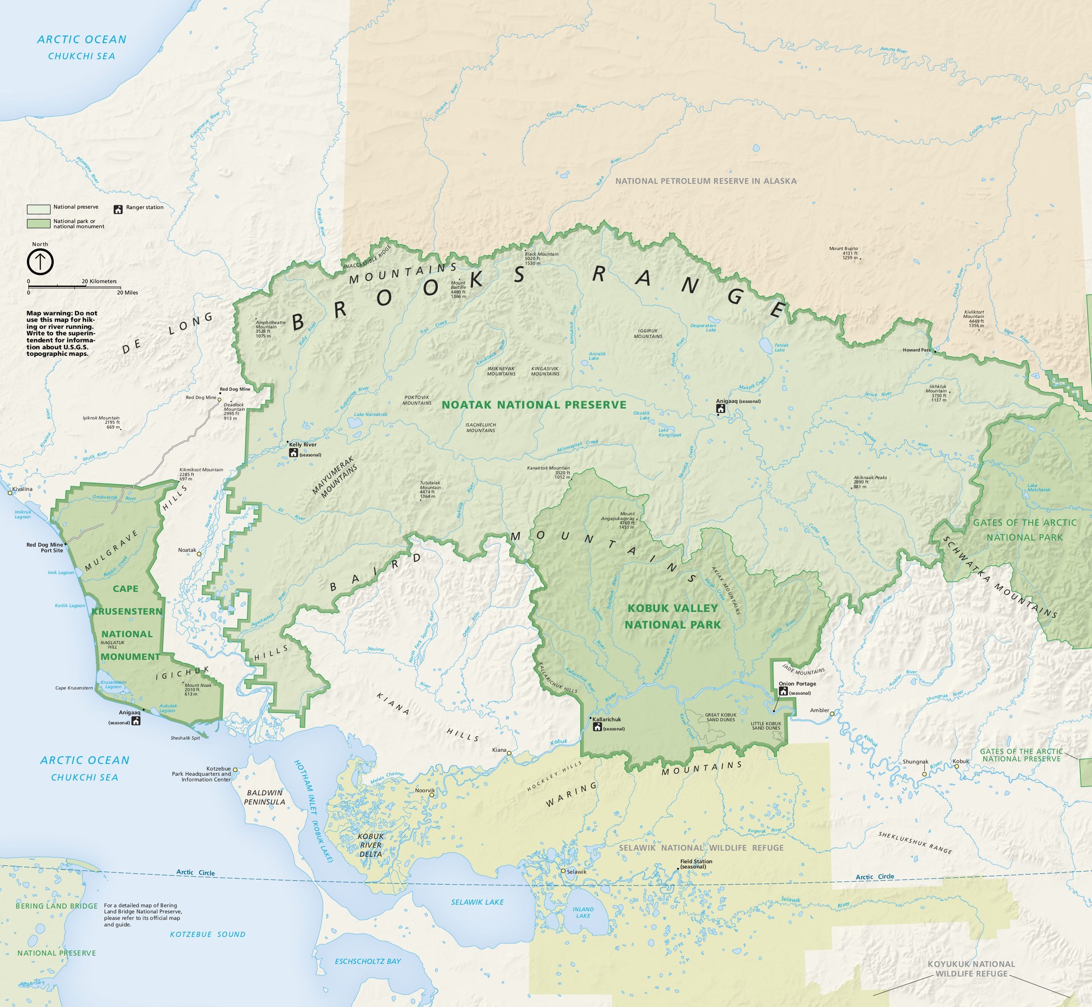 Visitor map preview