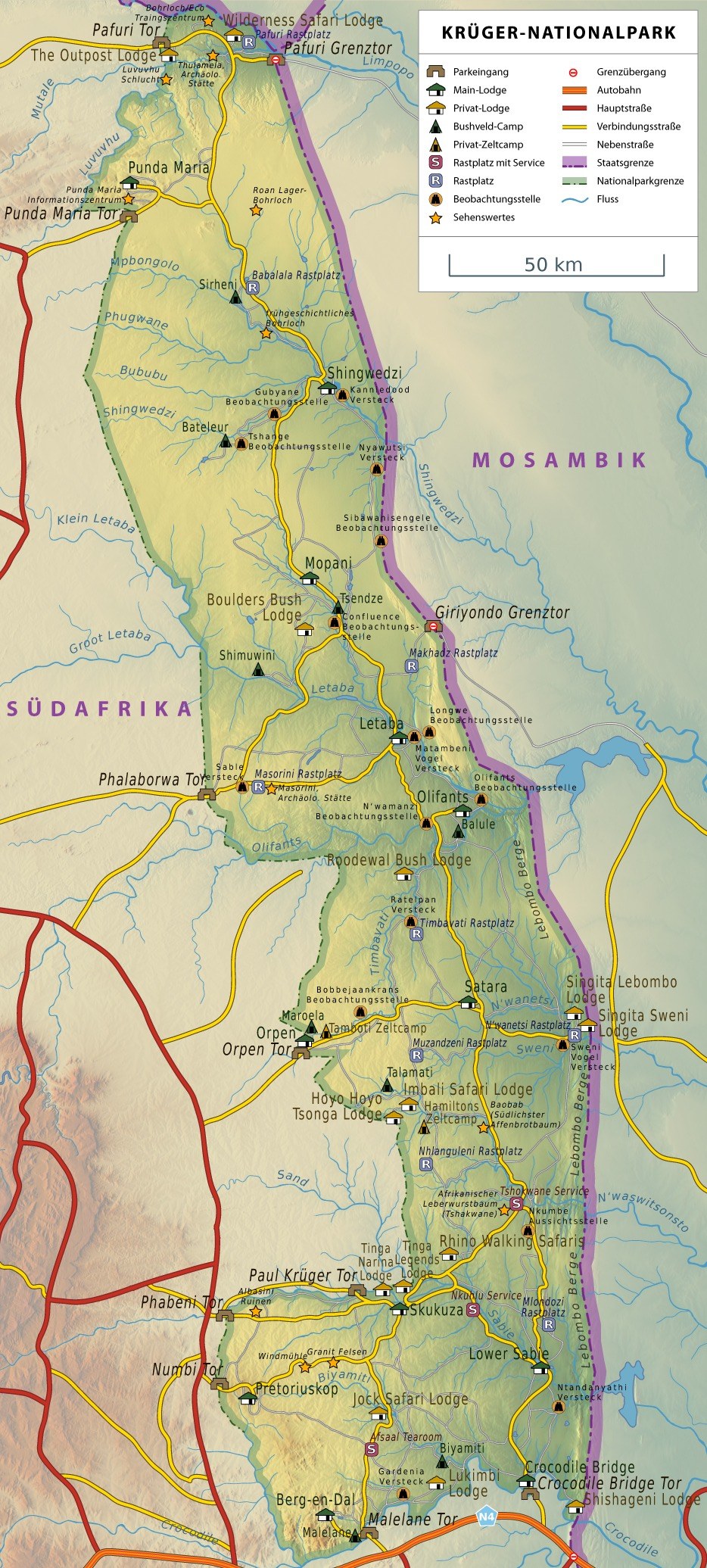 Visitor map preview