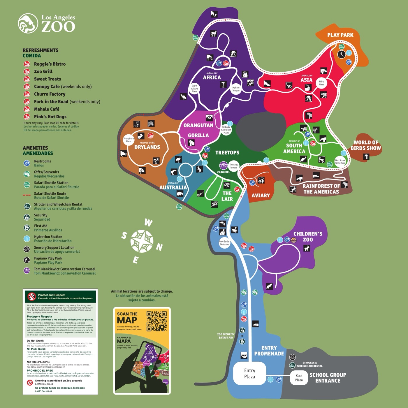 Visitor map preview