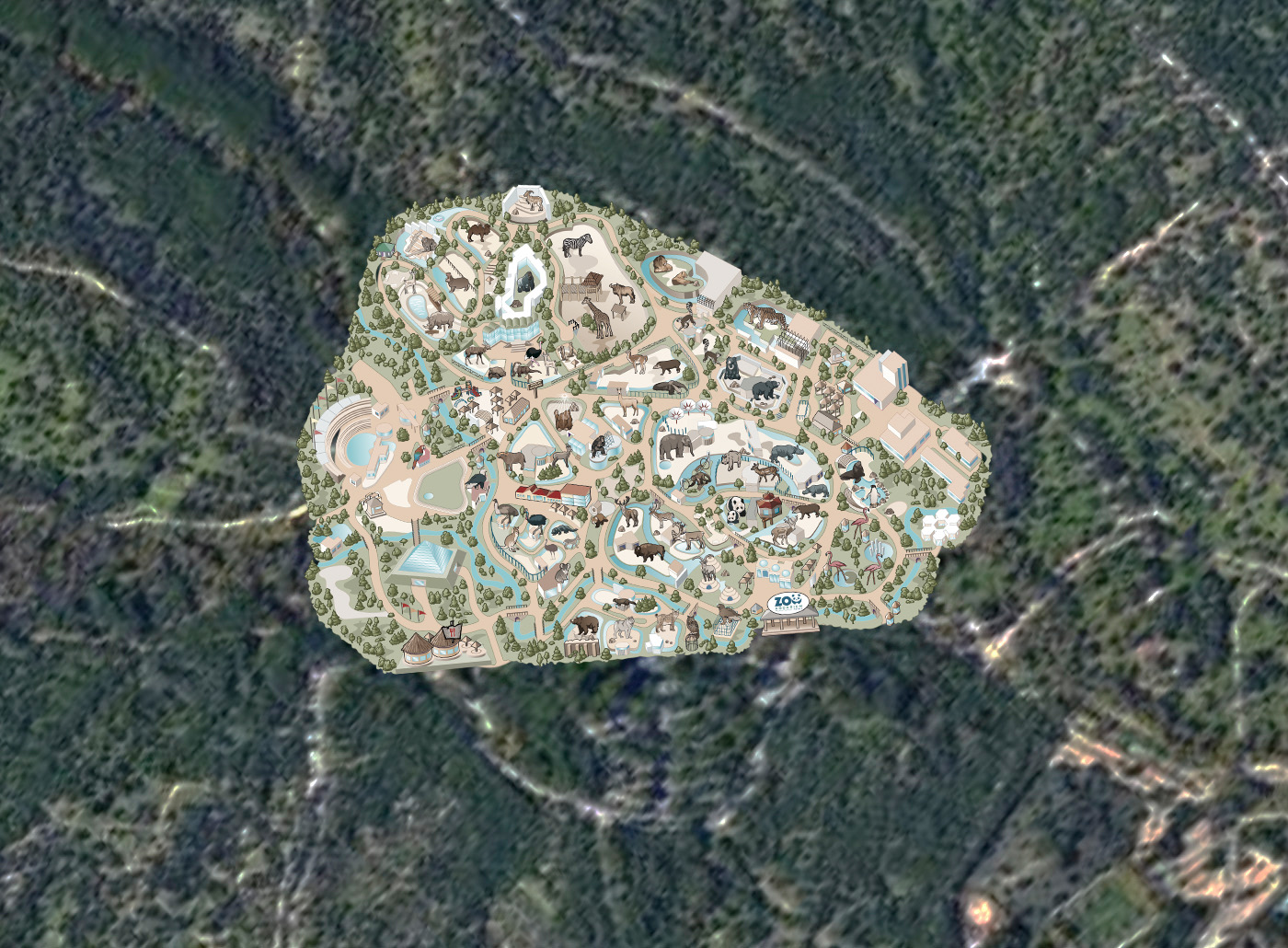 Visitor map preview