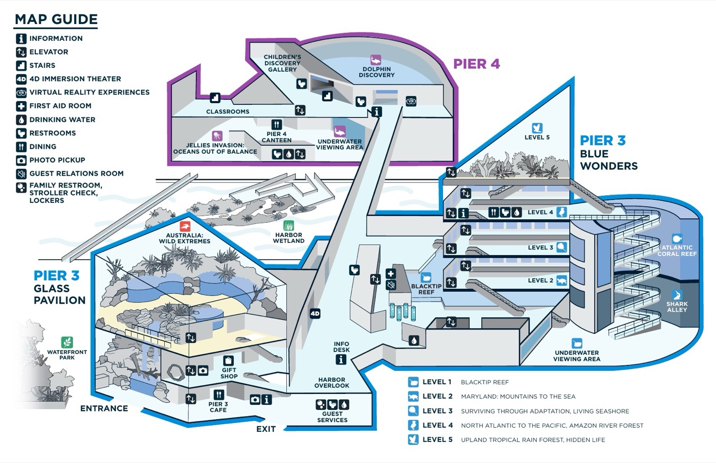 Visitor map preview