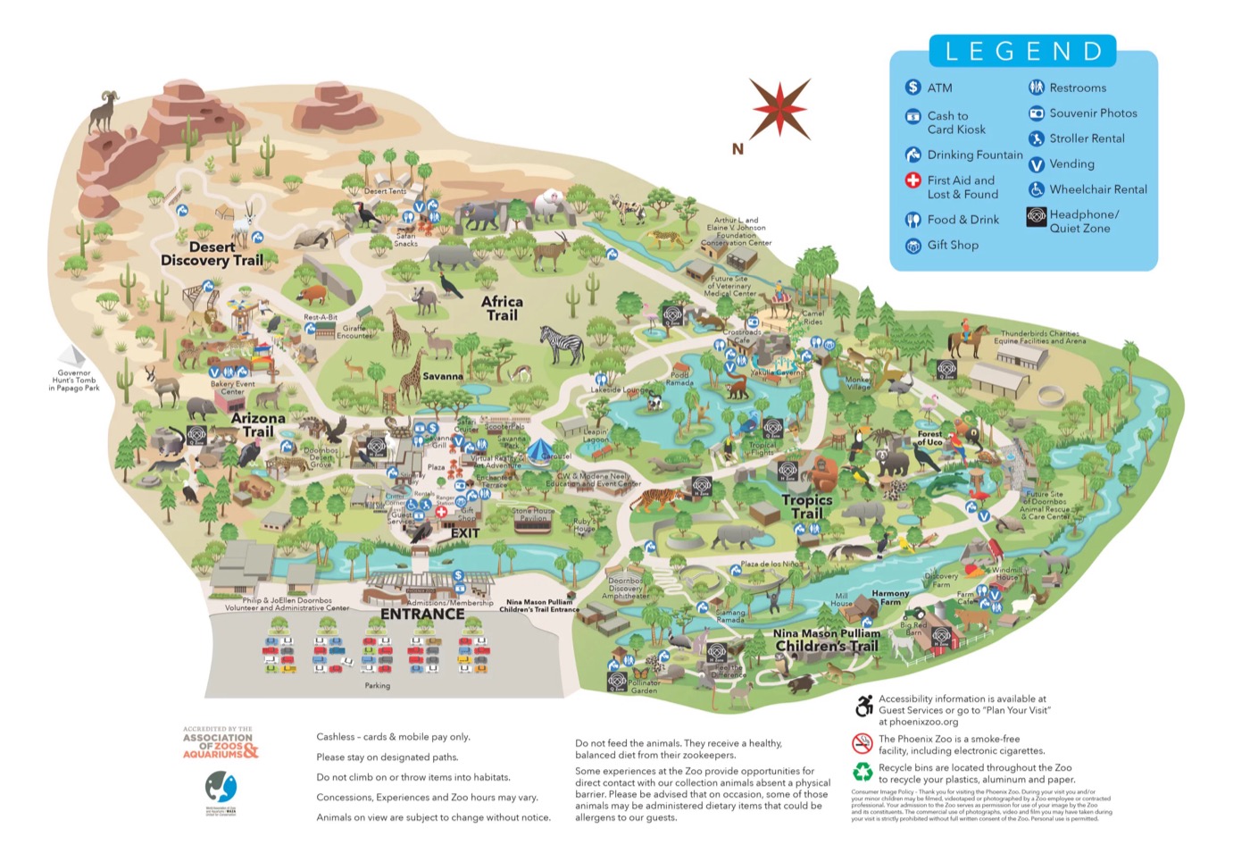 Visitor map preview