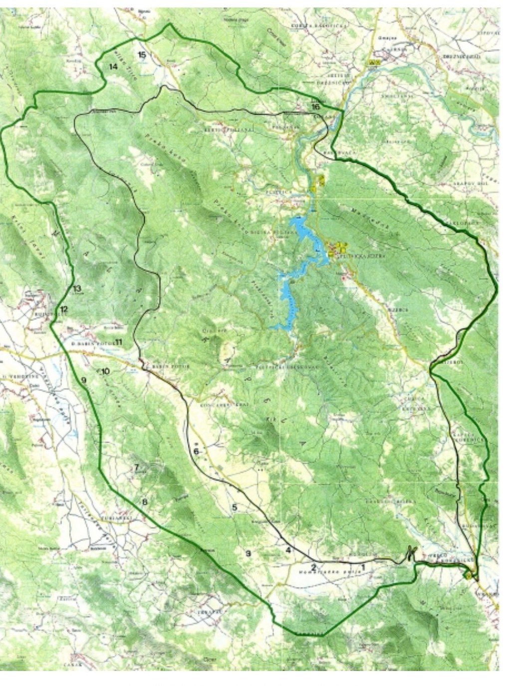 Visitor map preview