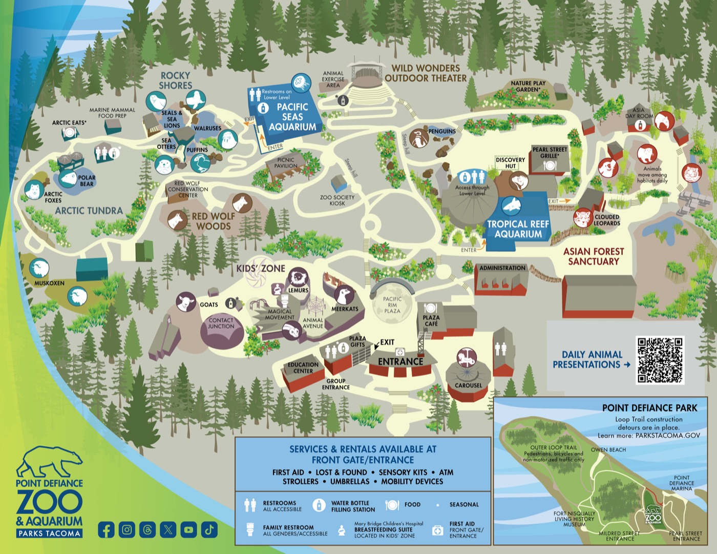 Visitor map preview