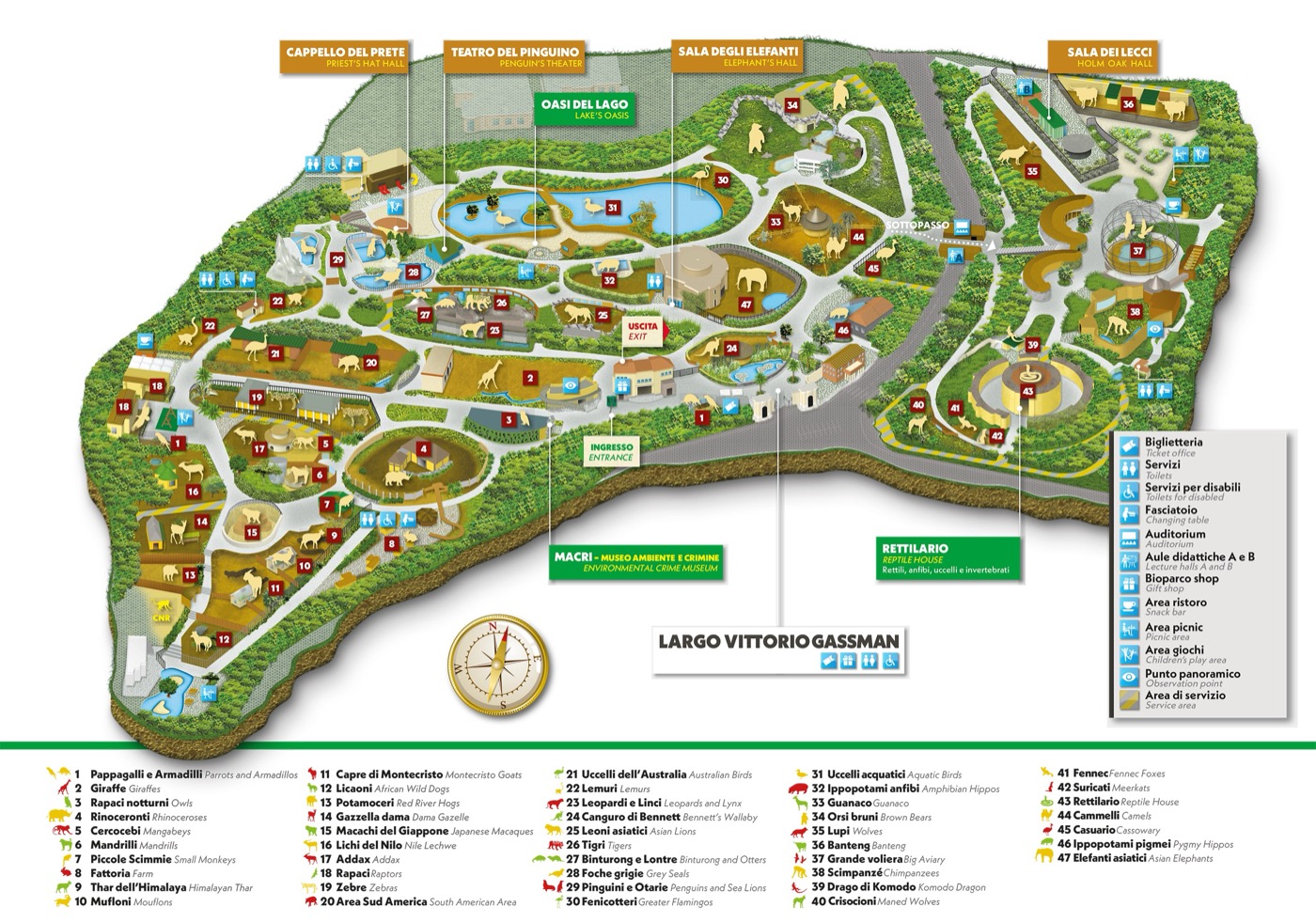 Visitor map preview
