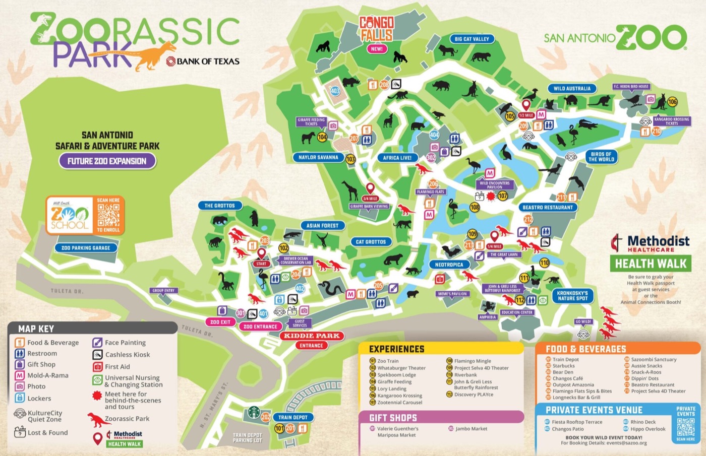 Visitor map preview