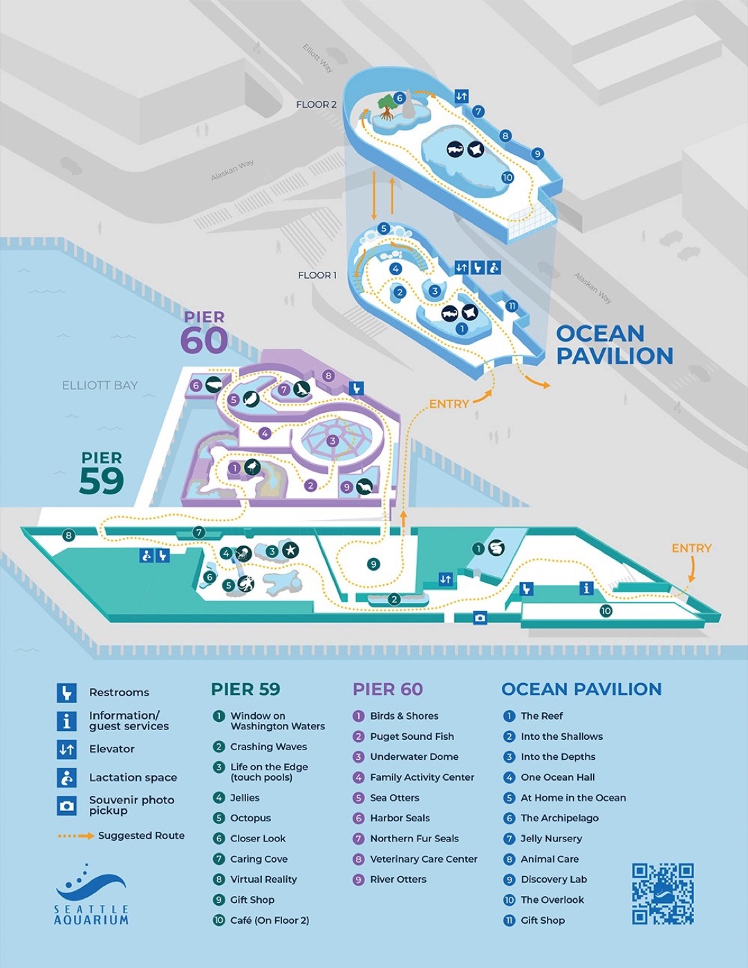 Visitor map preview