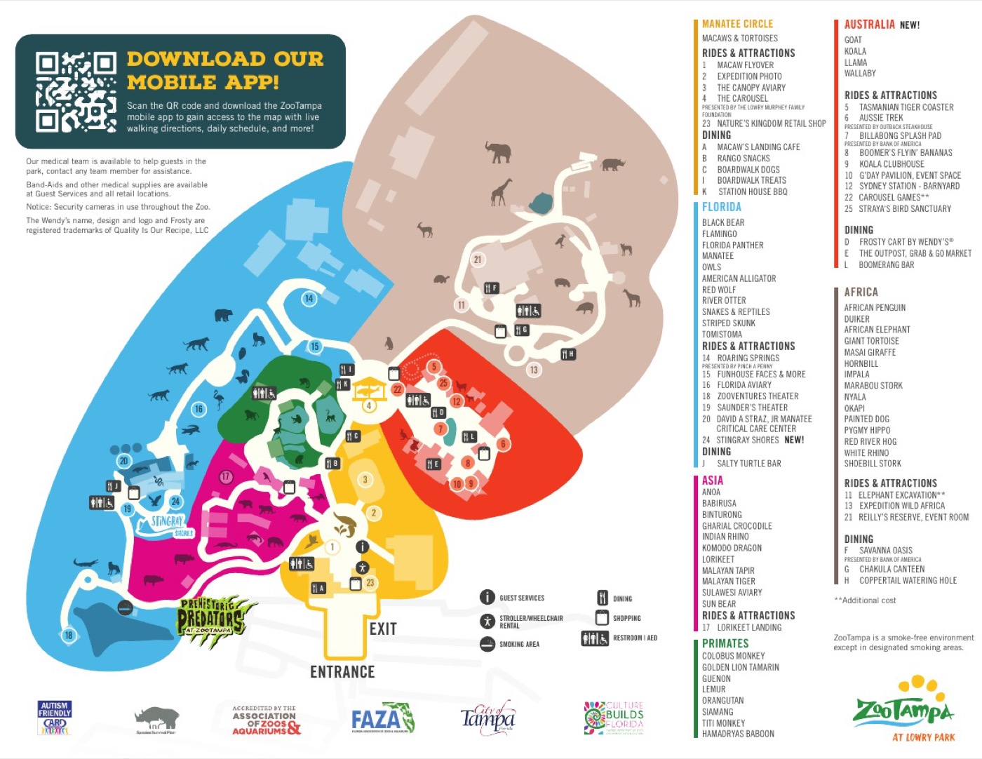 Visitor map preview