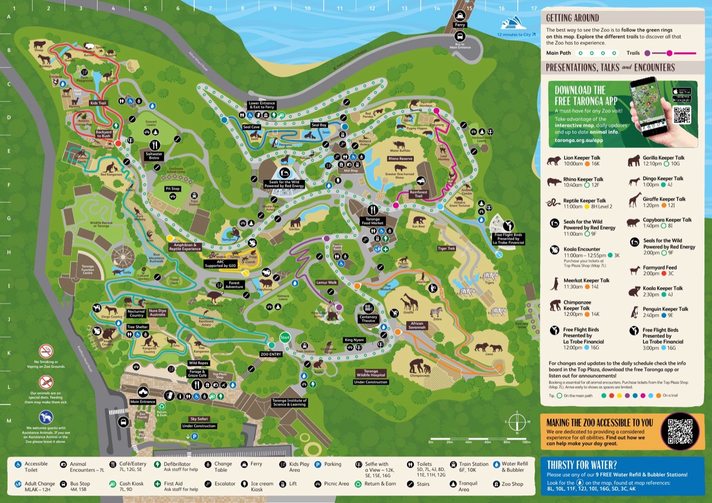 Visitor map preview