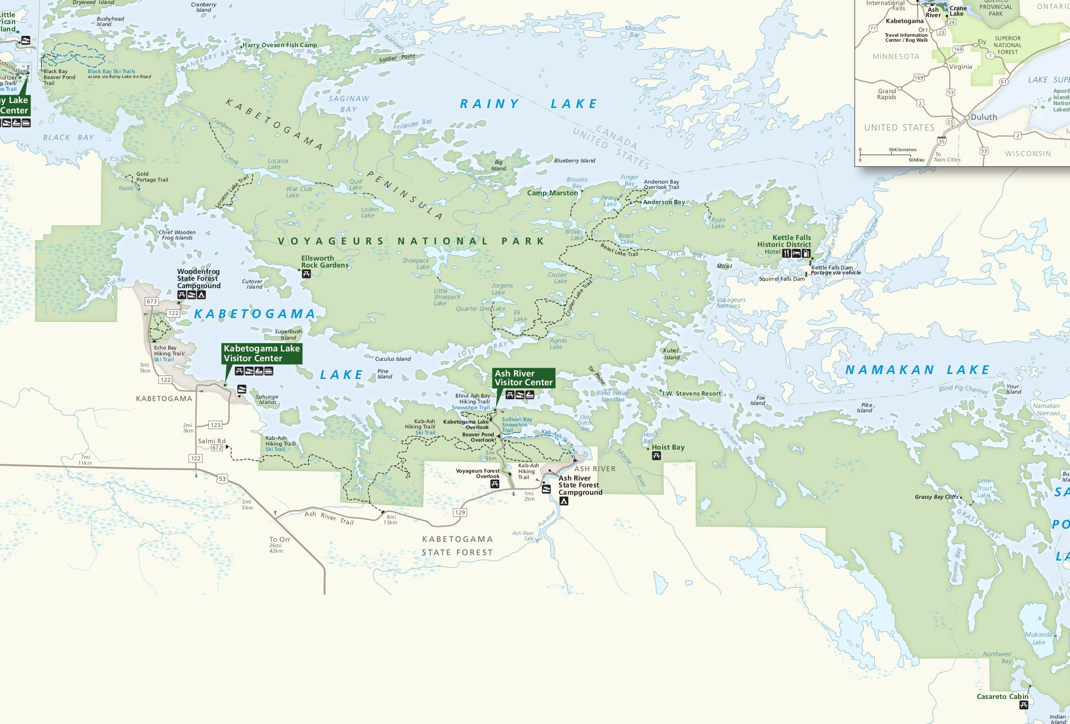 Visitor map preview