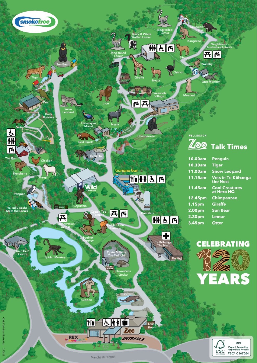 Visitor map preview