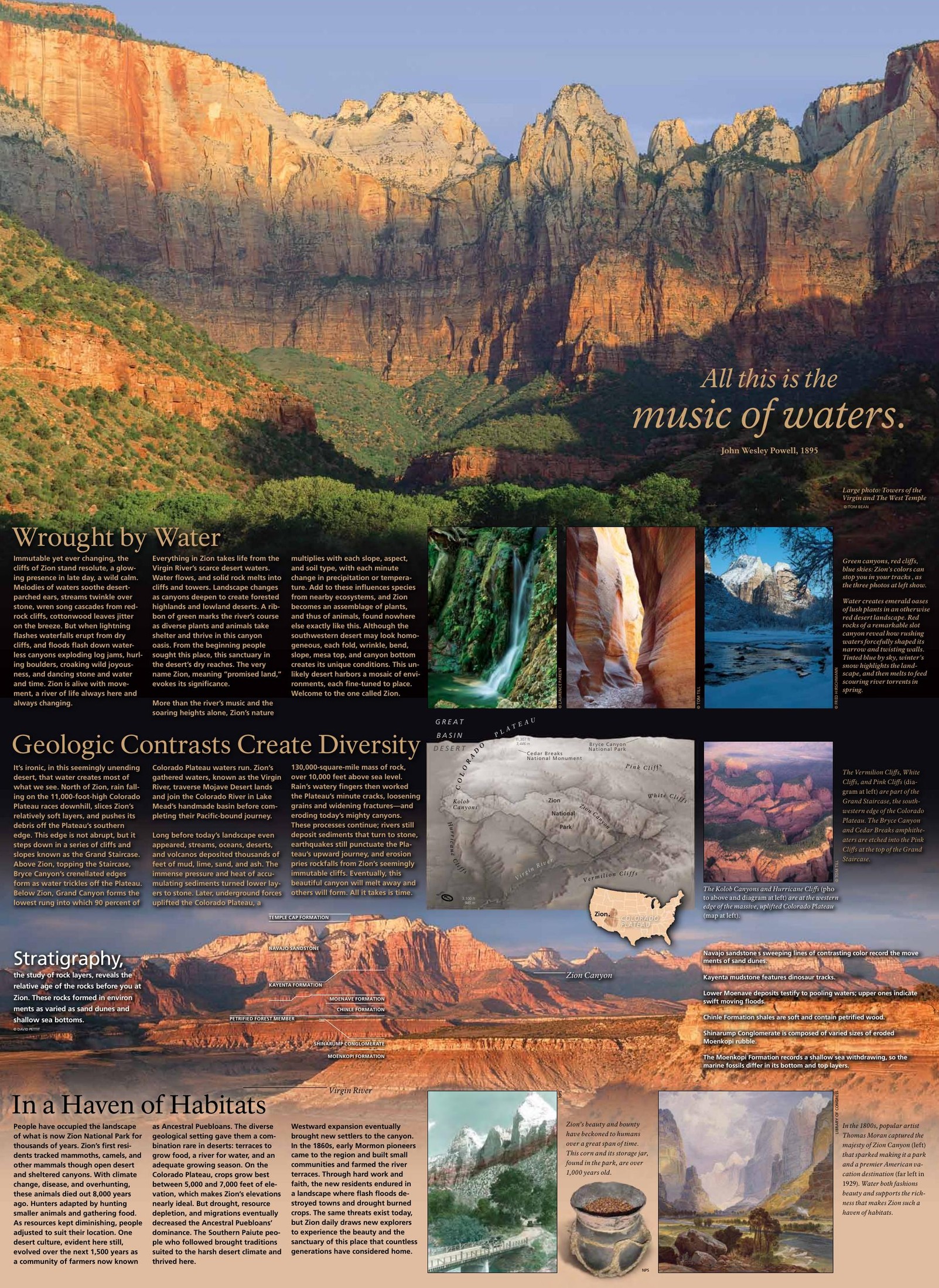 Visitor map preview