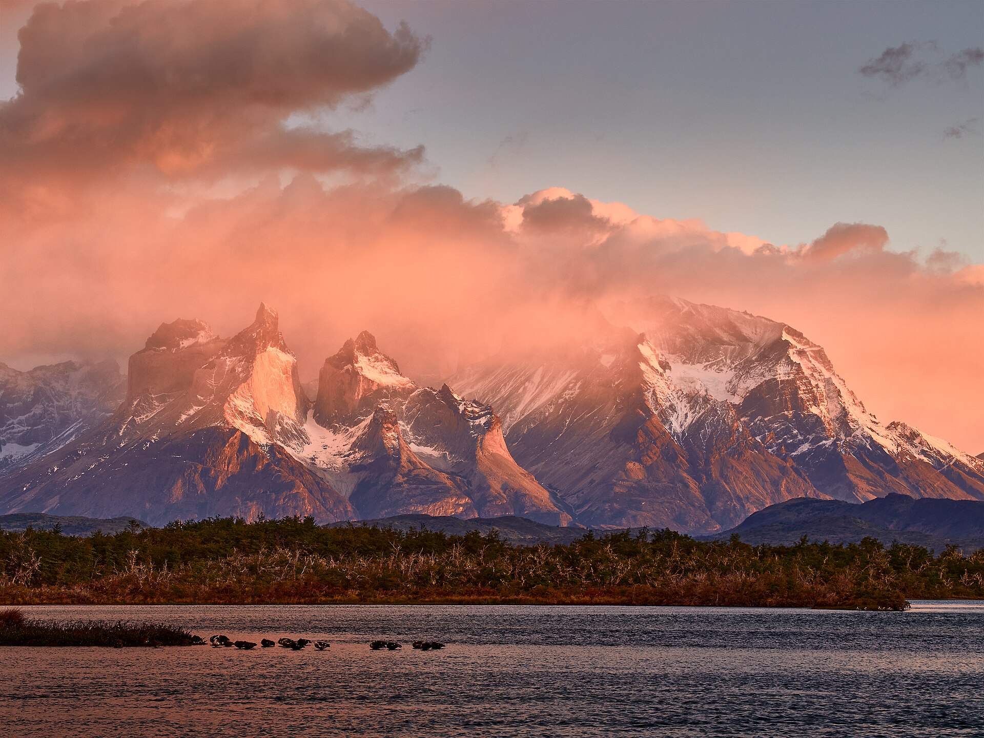 Torres del Paine National Park park day