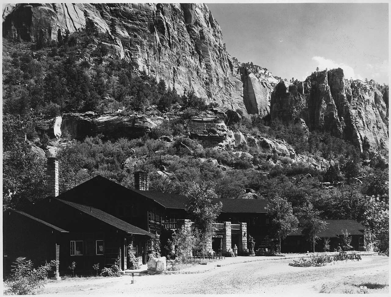Zion Lodge lawn — shortlist photo