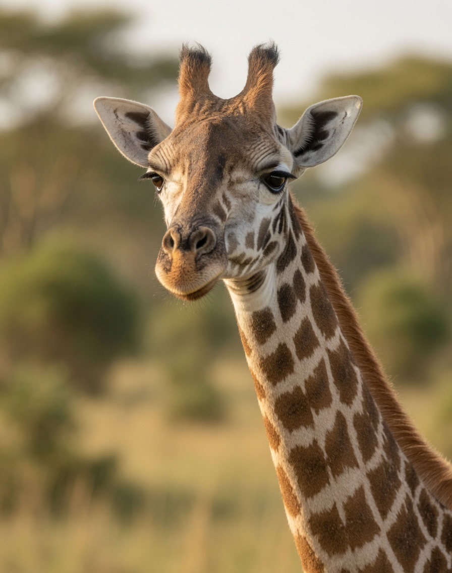 Reticulated giraffe